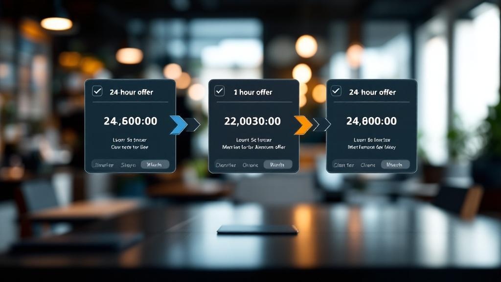 24 hour cash offer process flowchart with timeline