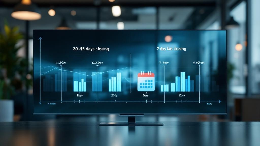 Comparison of traditional vs 7-day home closing timeline