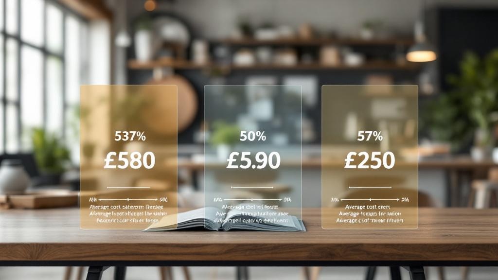 Major home repair categories with average cost estimates breakdown