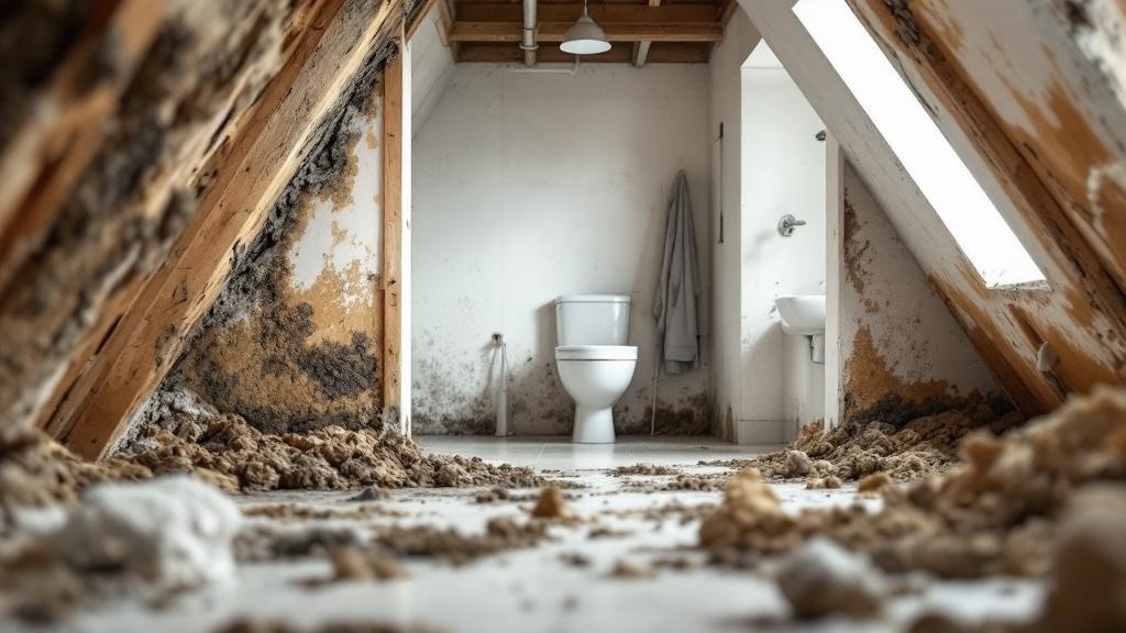 Types of mold damage found in residential properties affecting home sales