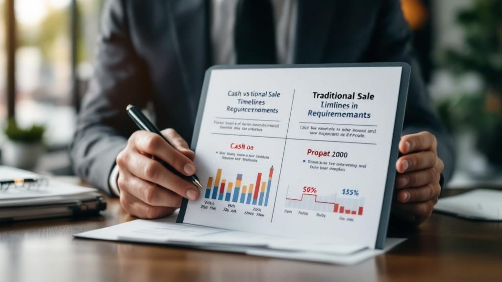 Cash buyers vs traditional sales in California probate comparison