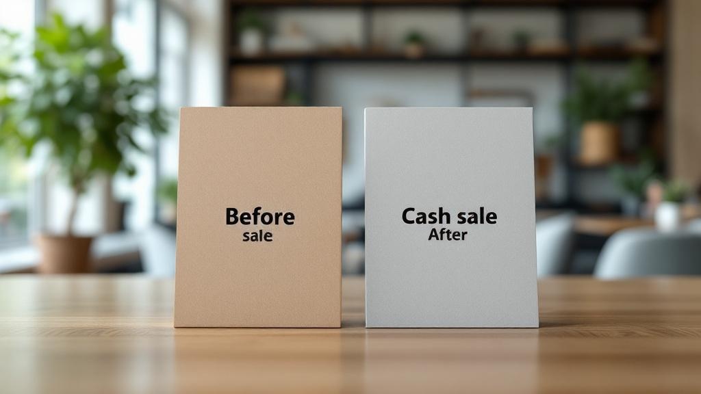 Benefits of cash sales for tenant occupied rental properties