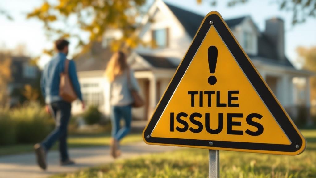 Home buyers avoiding property purchase due to title problems and warning signs